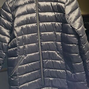 KORS Michael Kors Shiny Black Puffer Jacket